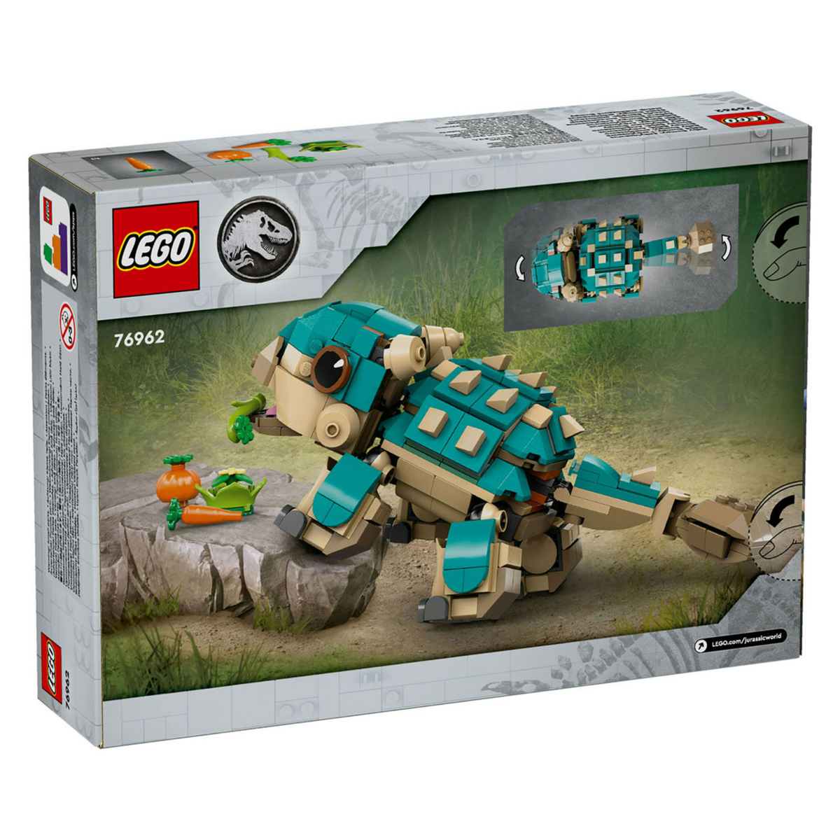 Lego Jurassic World Baby Bumpy Ankylosaurus, 76962