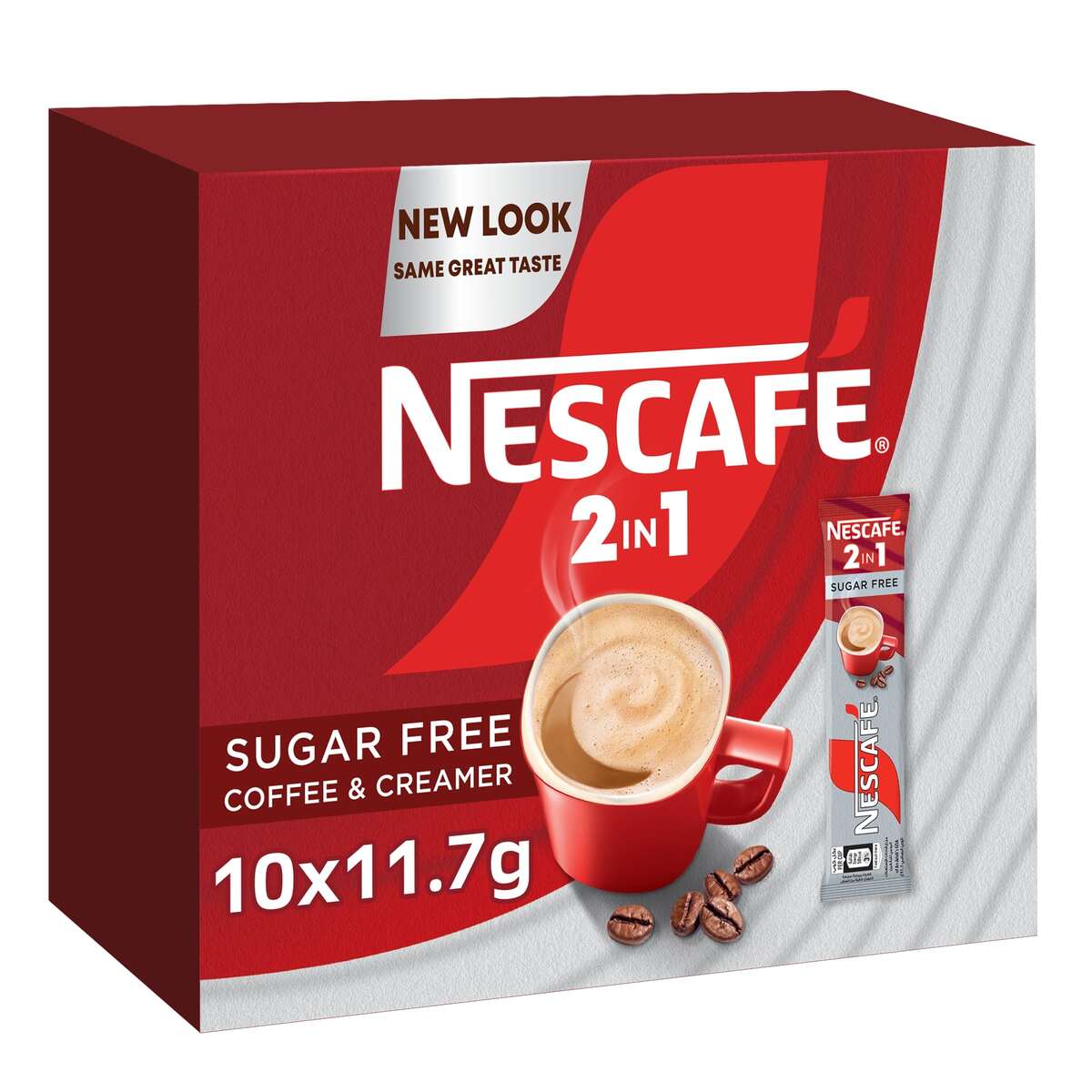 Nescafe 2in1 Classic Coffee Sugar Free 10 x 11.7 g