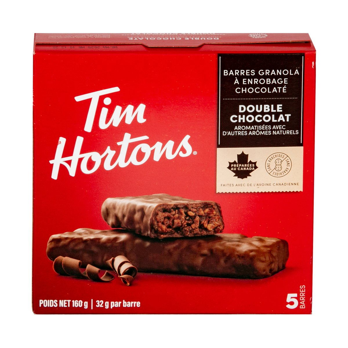 Tim Hortons Double Chocolate Granola Bar 5 x 32 g