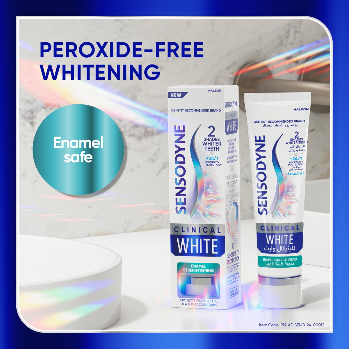 Sensodyne Clinical White Enamel Strengthening Toothpaste 75 ml