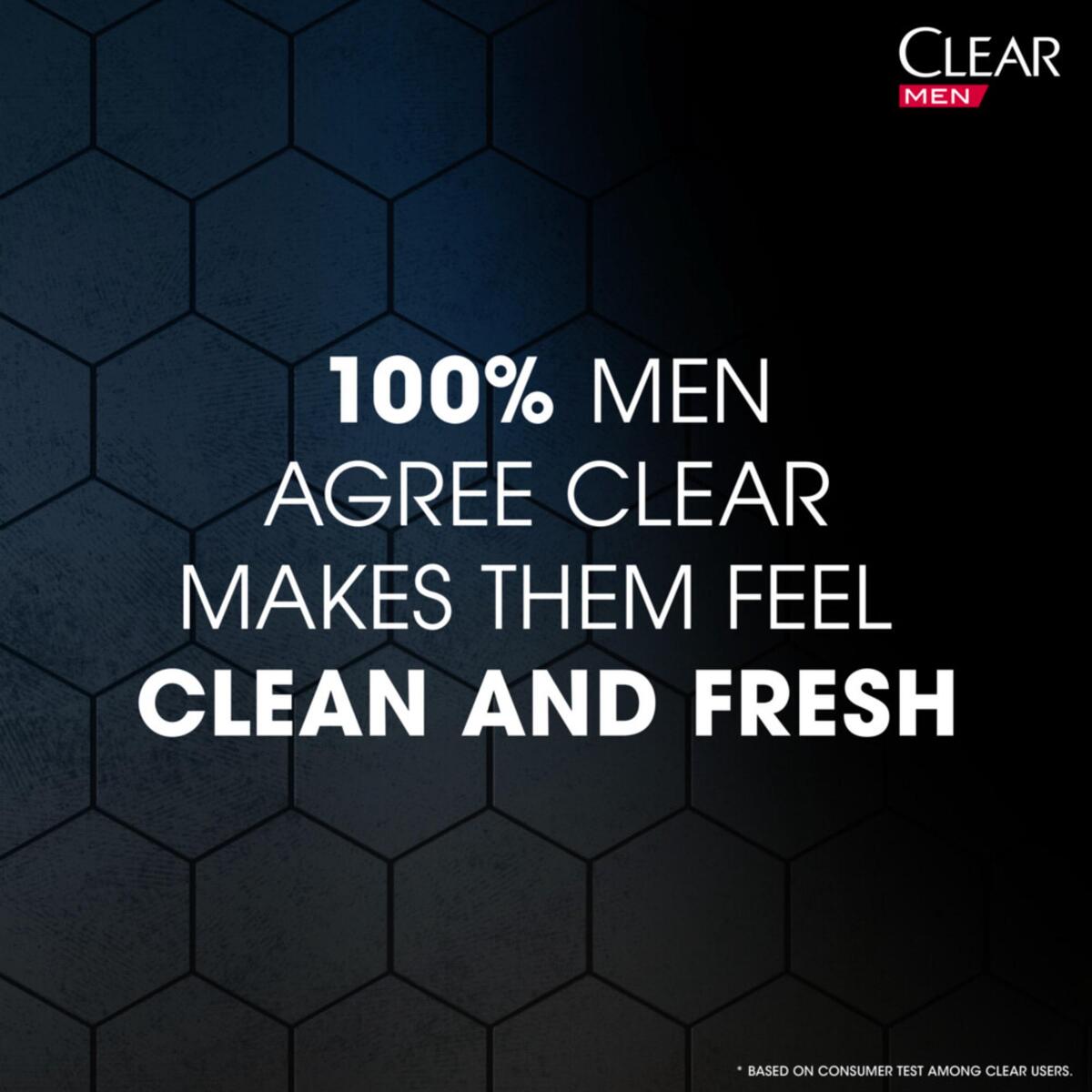 Clear Men 3in1 Active Cool Shampoo Body & Face Wash 400 ml