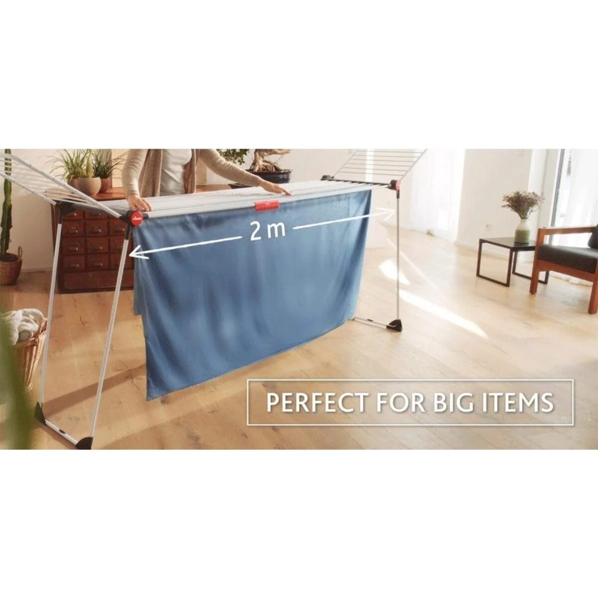 Vileda Infinity Extendable Cloth Dryer with Wings, 30M, V-0157