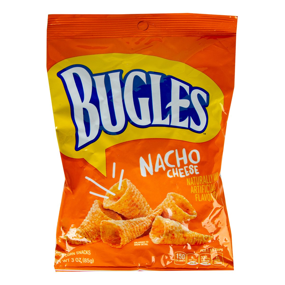 Bugles Nacho Cheese Corn Snack 85 g