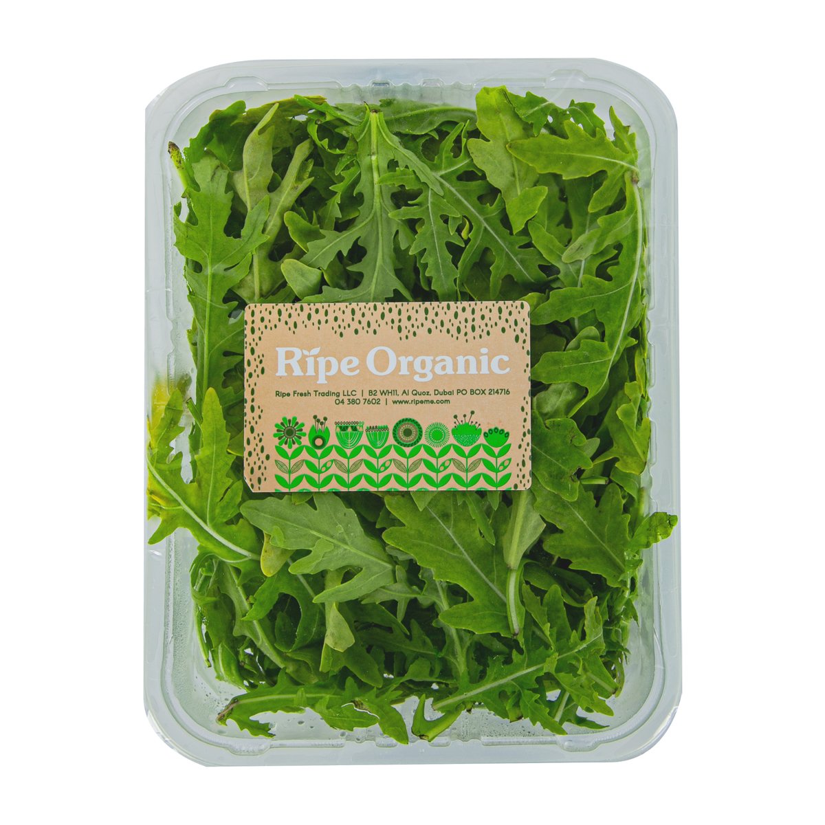 Ripe Organic Wild Rocket Leaves 1 pkt