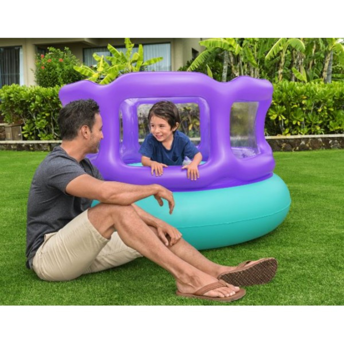 Bestway Laugh 'n Leap Kids Inflatable Bouncer, 52646