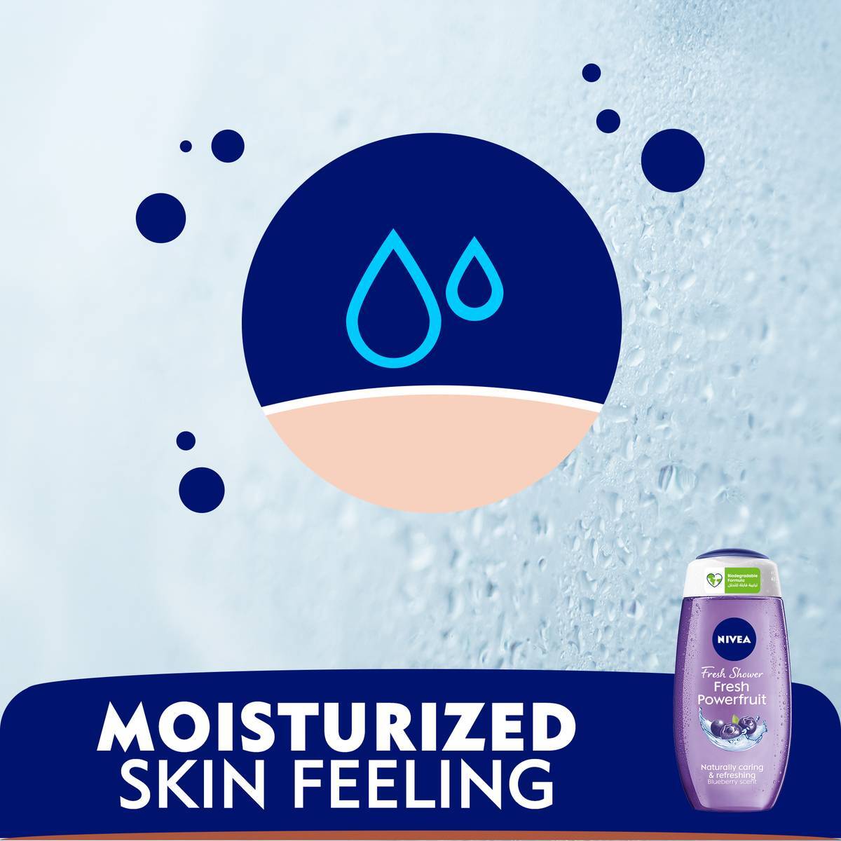 Nivea Shower Gel Fresh Powerfruit 250 ml