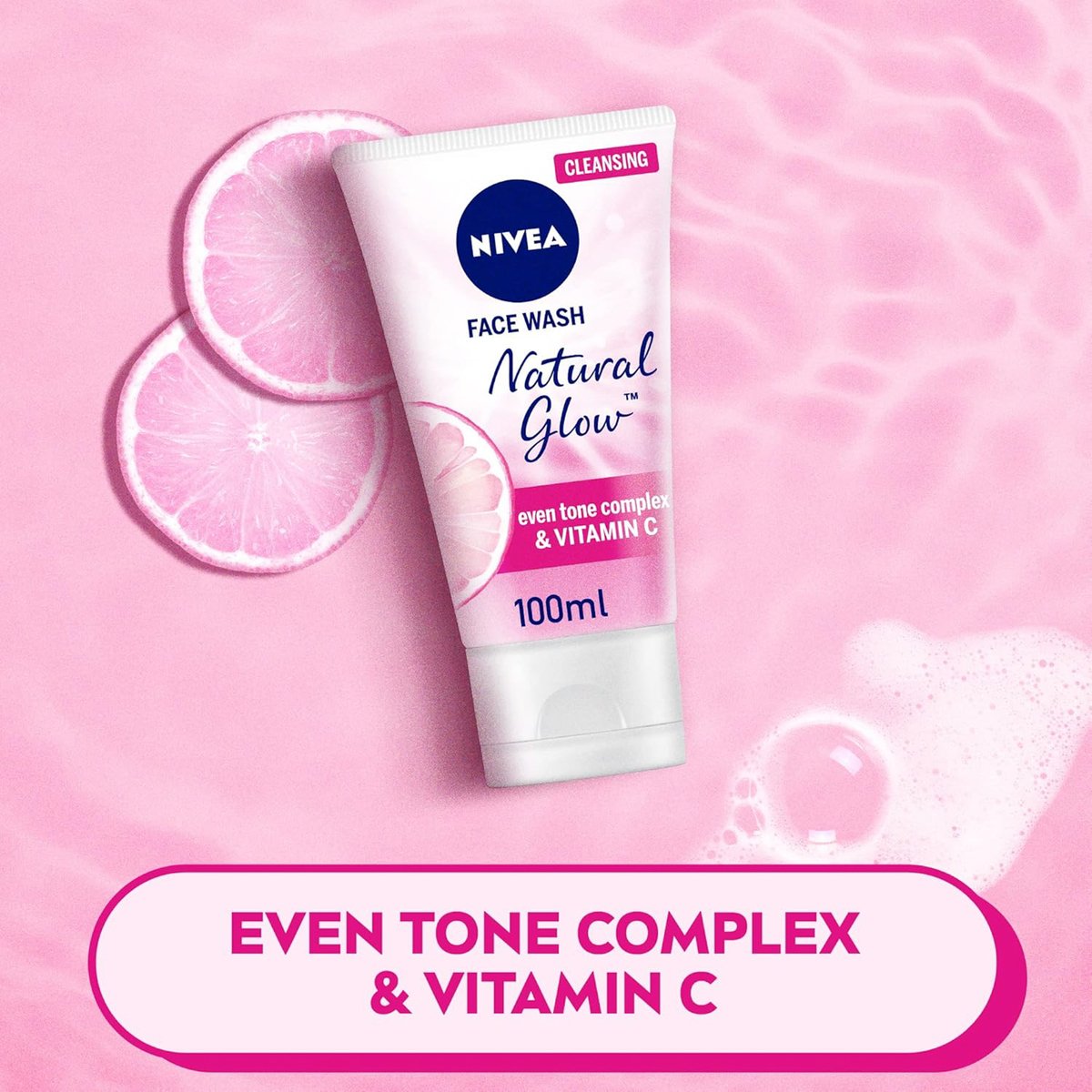 Nivea Natural Glow Face Wash Value Pack 2 x 100 ml