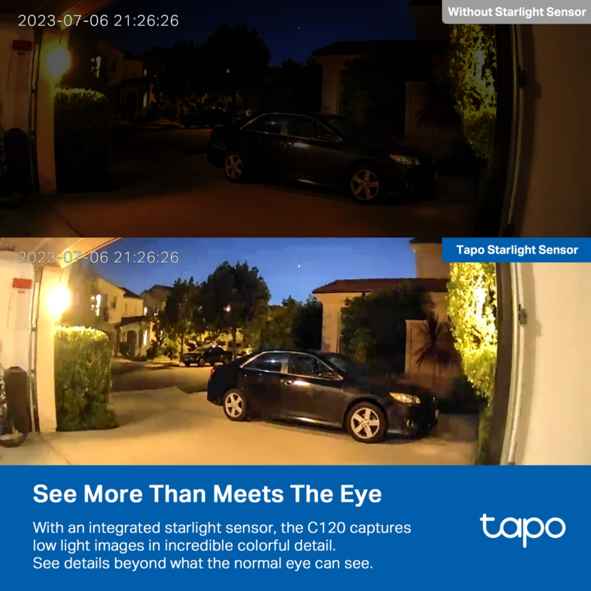 TP-Link Tapo C120 Indoor/Outdoor Wi-Fi Home Security Camera