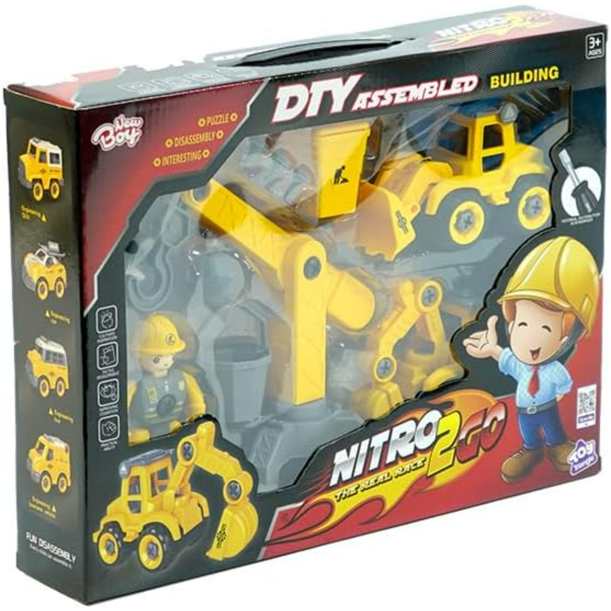 Nitro 2 Go Diy Building Set, N2G-698050