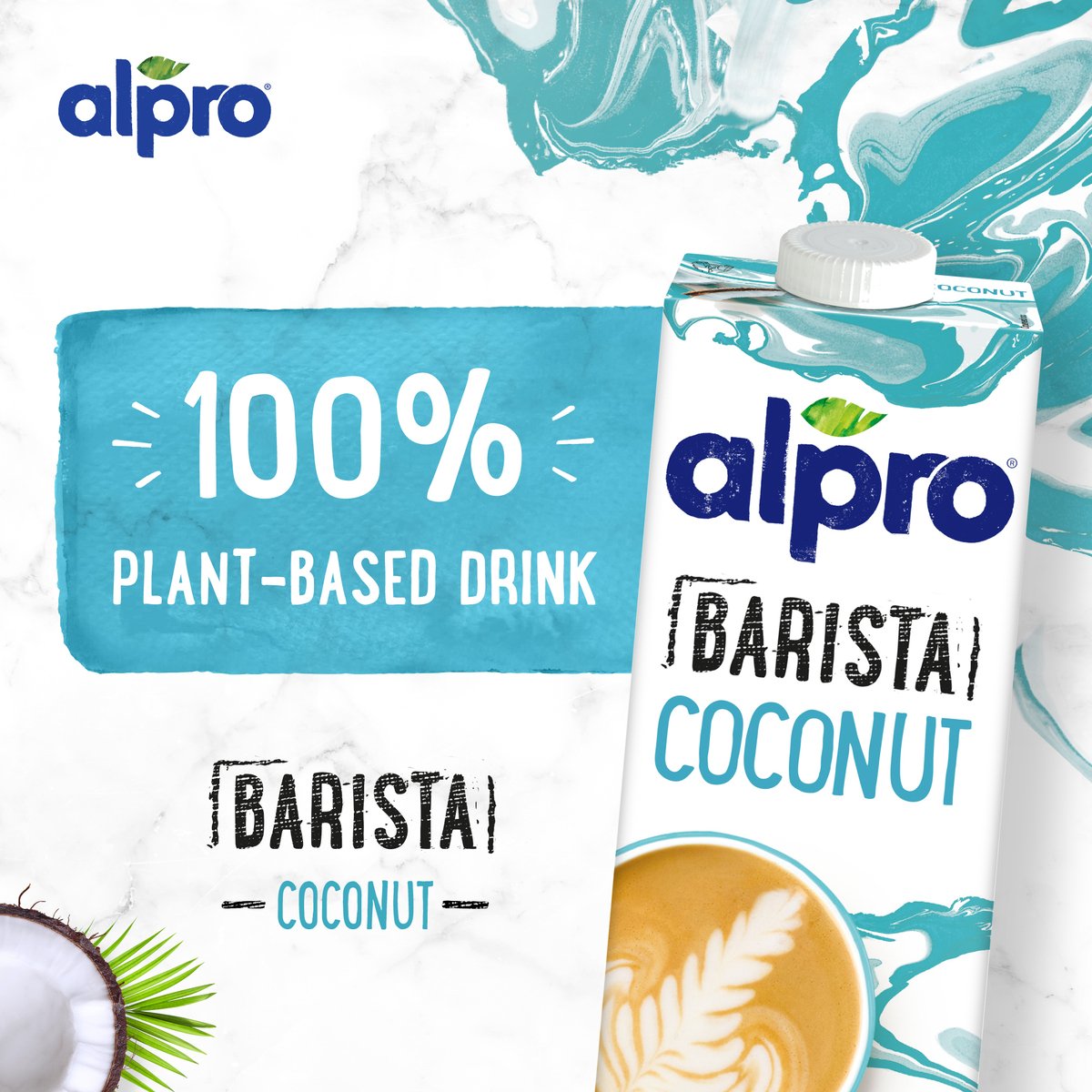 Alpro Barista For Professionals Coconut Drink 1 Litre