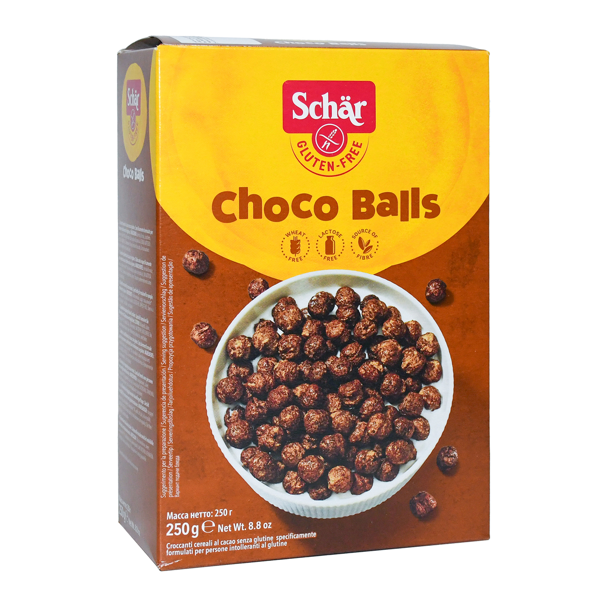 Schar Gluten Free Choco Balls Cereal 250 g