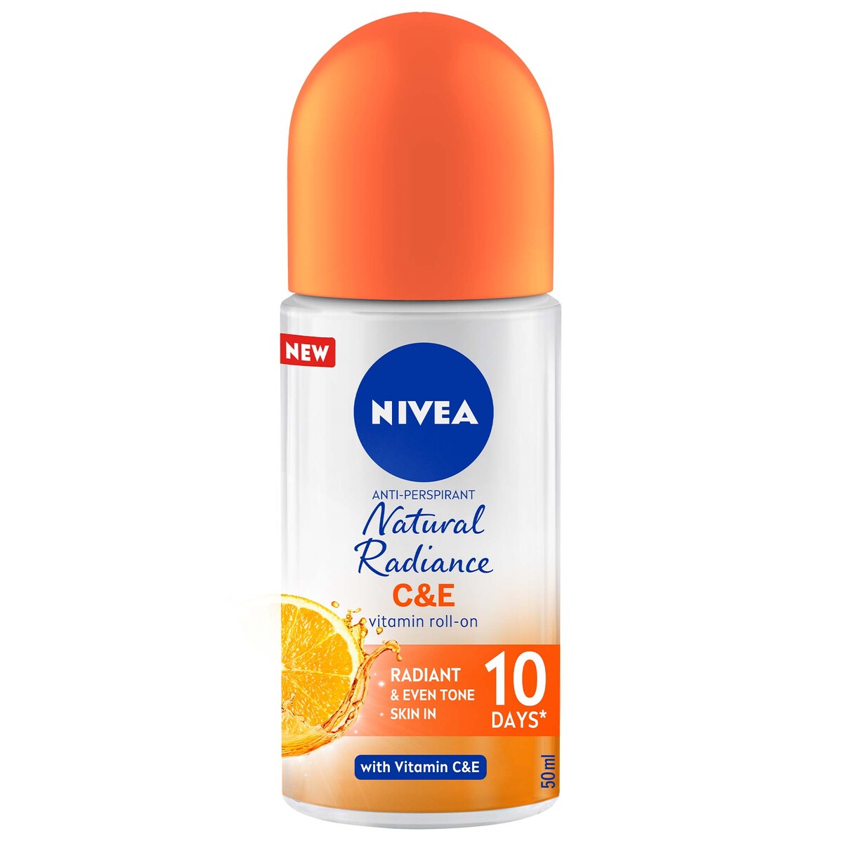 Nivea Natural Radiance Vitamin C & E Roll On 2 x 50 ml