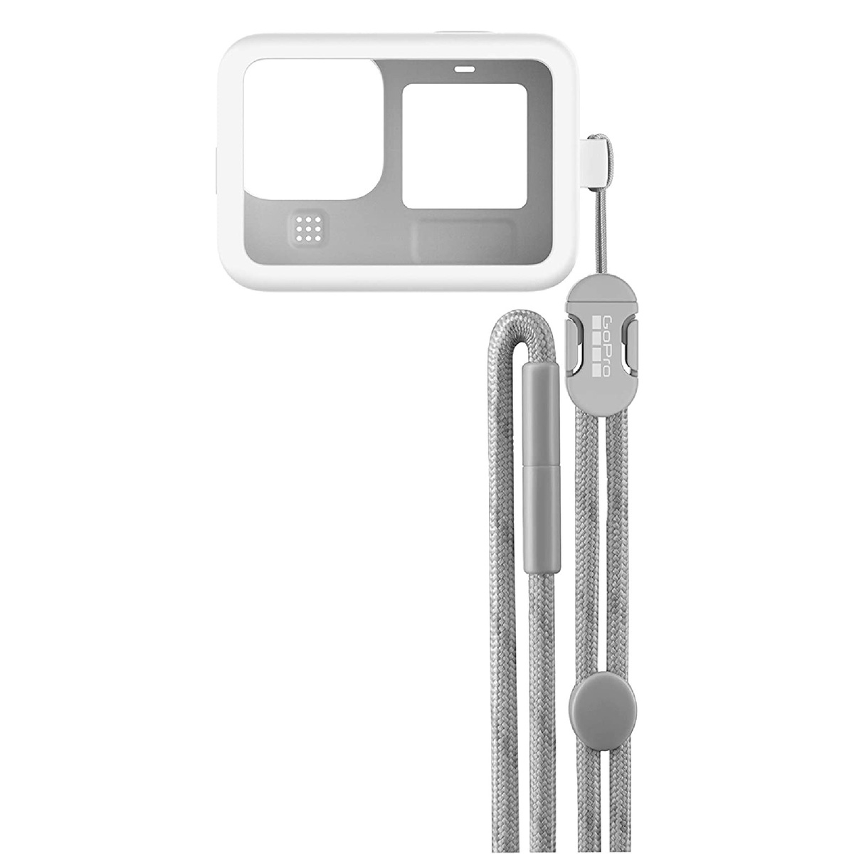 GoPro Sleeve + Lanyard, White Hot, ADSST-002