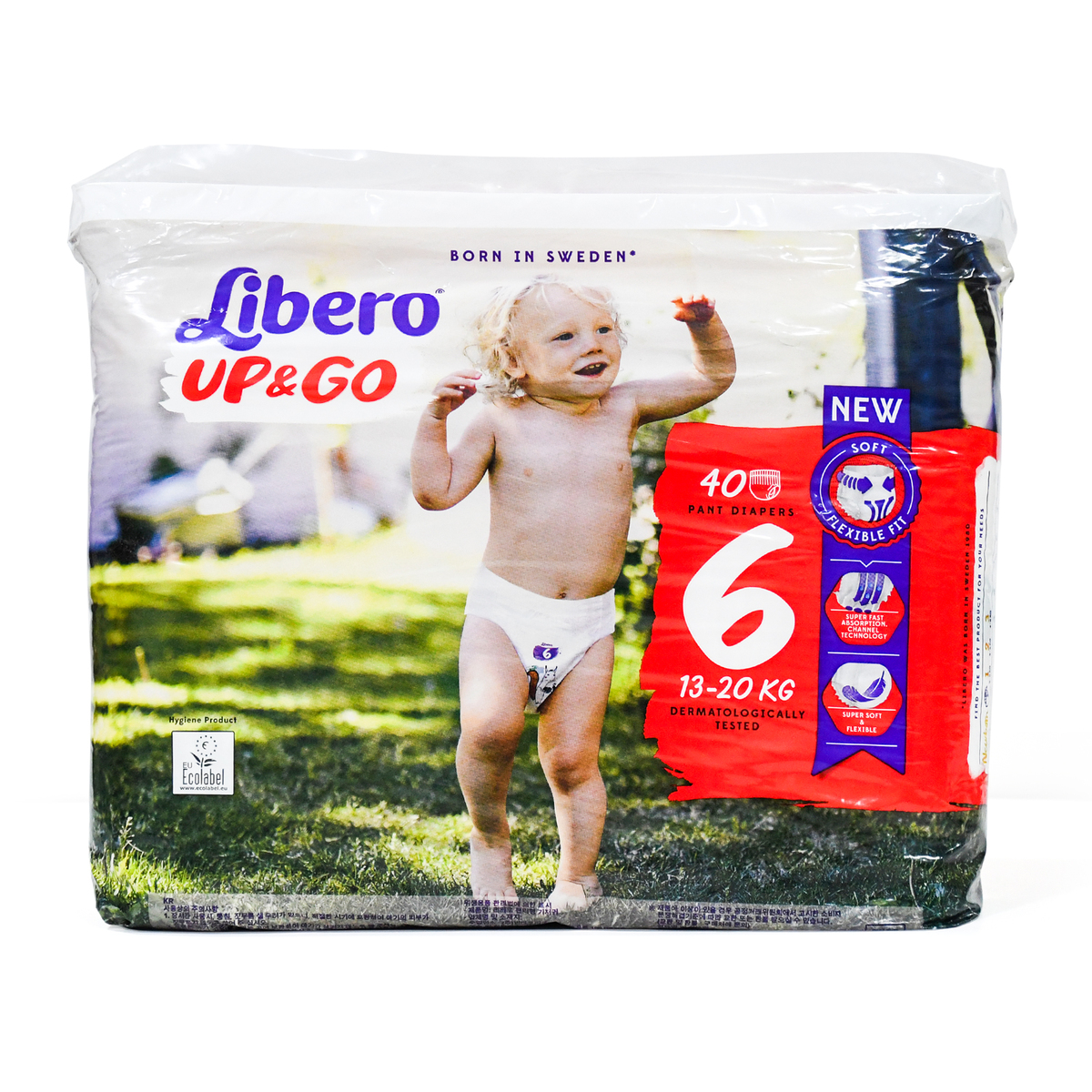 Libero Up & Go Diaper Pant Size 6 13-20 kg 40 pcs