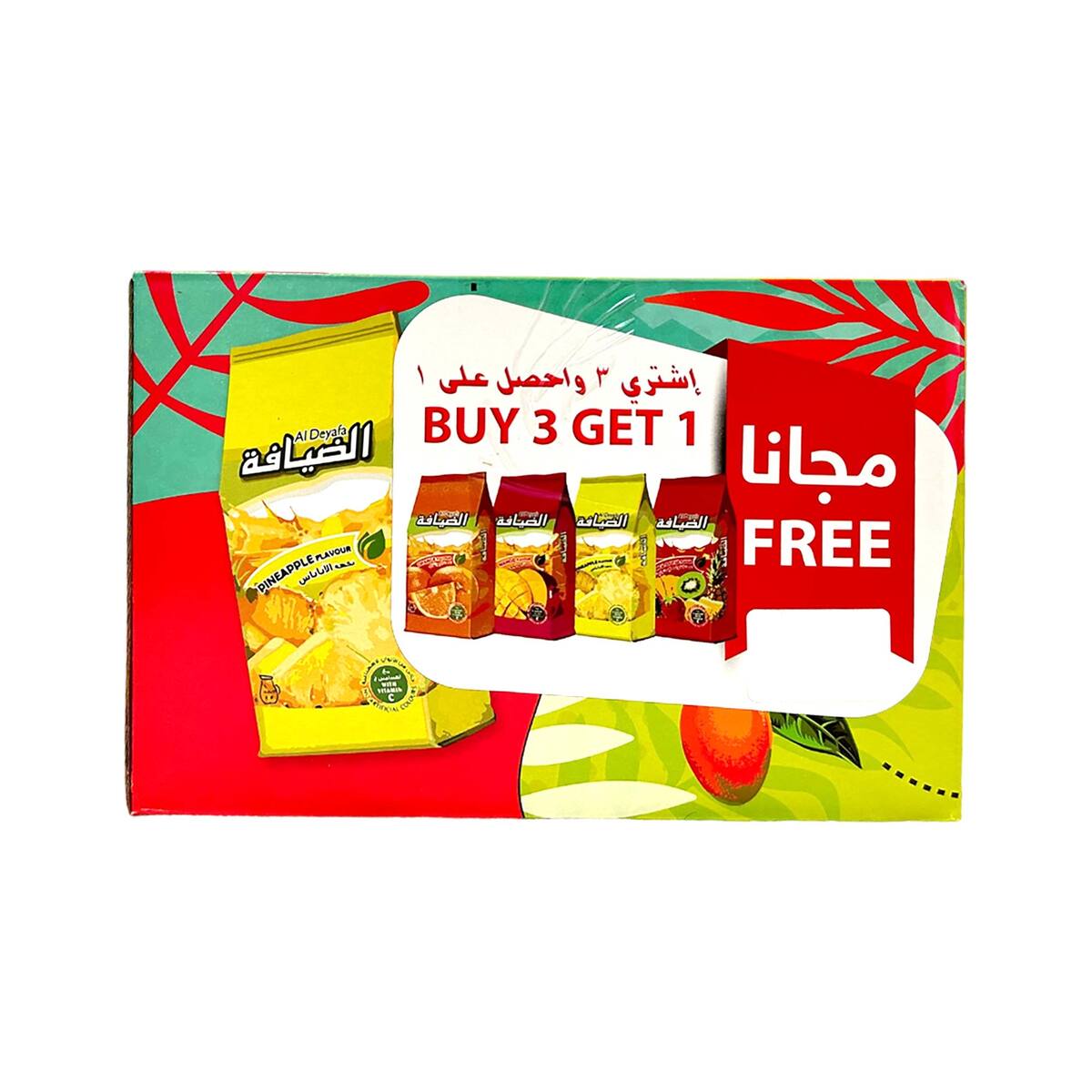 Al Deyafa Instant Powdered Drink Value Pack 4 x 500 g