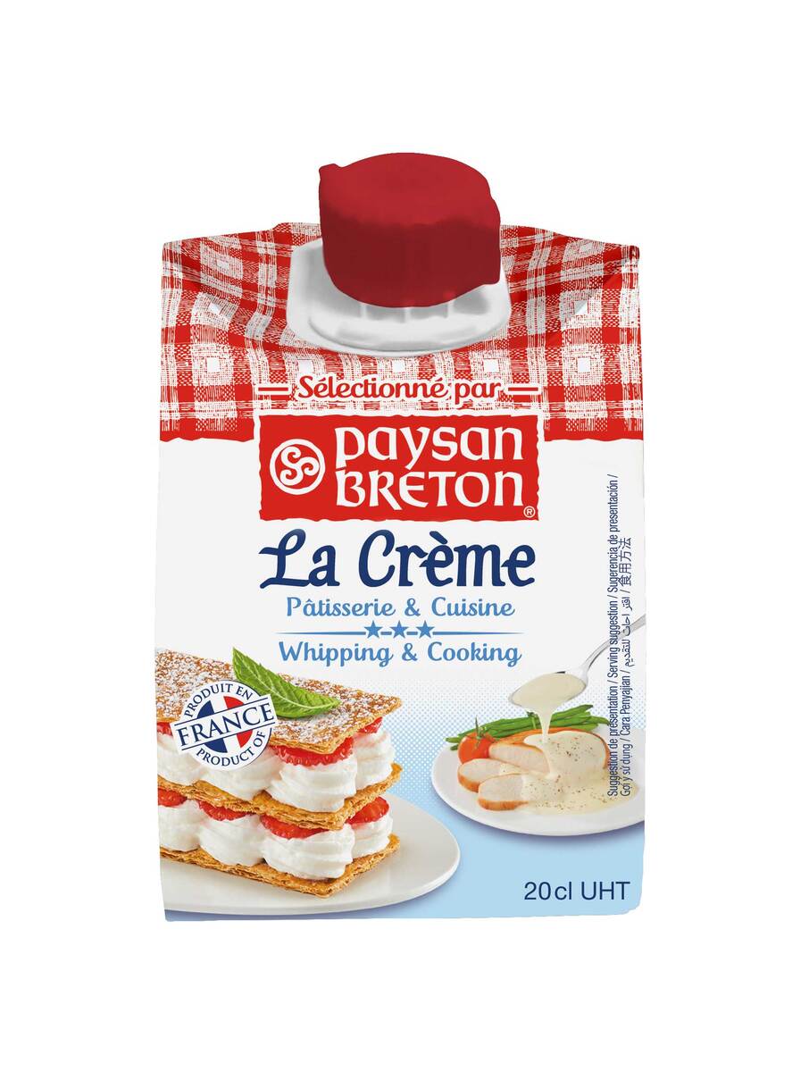 Paysan Breton Whipping & Cooking Cream 200 ml