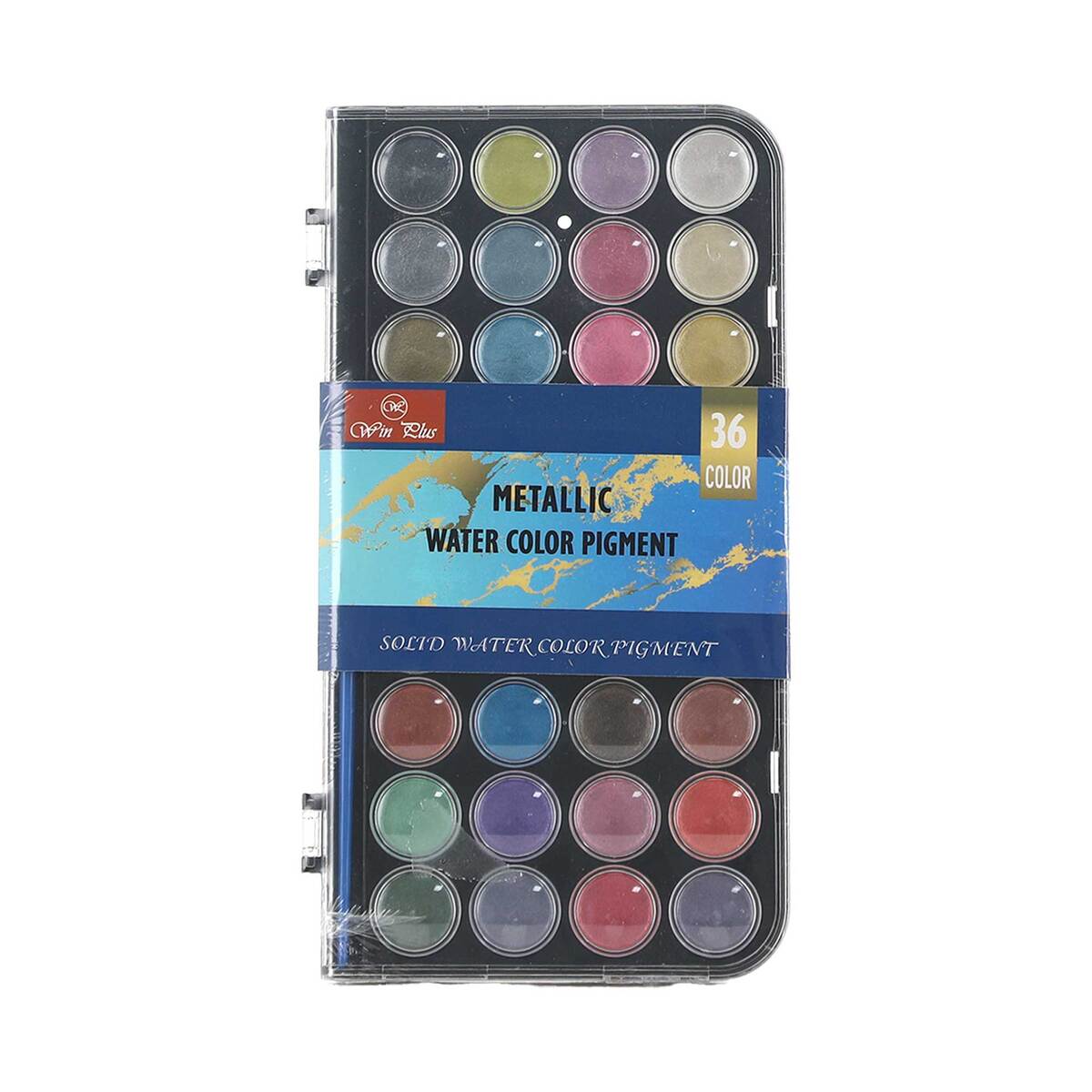 Win Plus Metallic Water Color Cake 36s