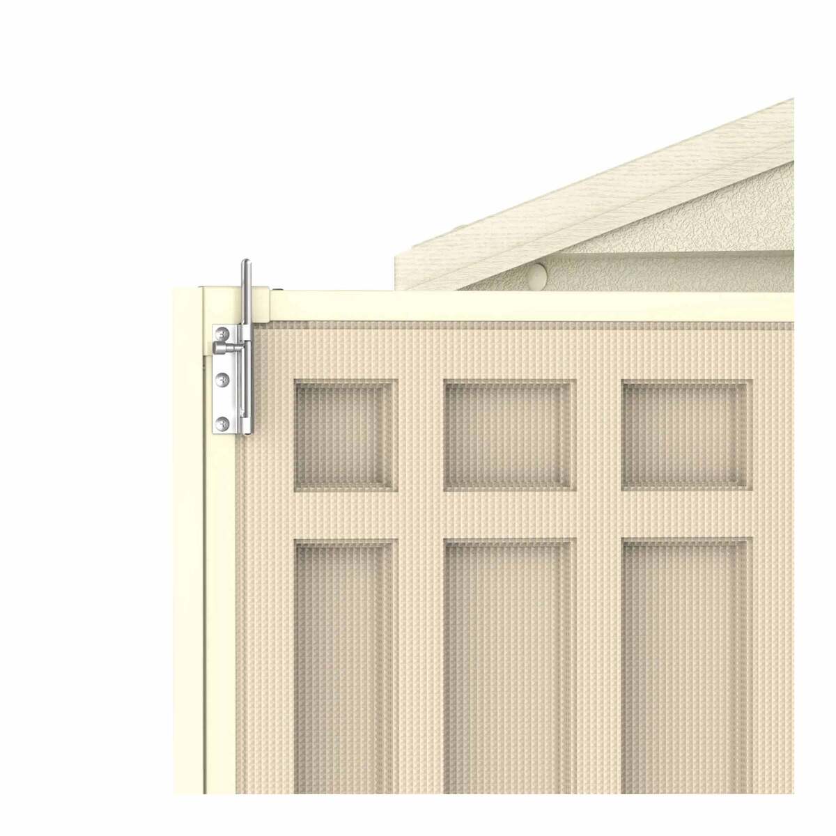 Cosmoplast Woodbridge Resin Garden Storage Shed HFGSHD21013EX 10.5x13FT 324.8x405x233.2cm