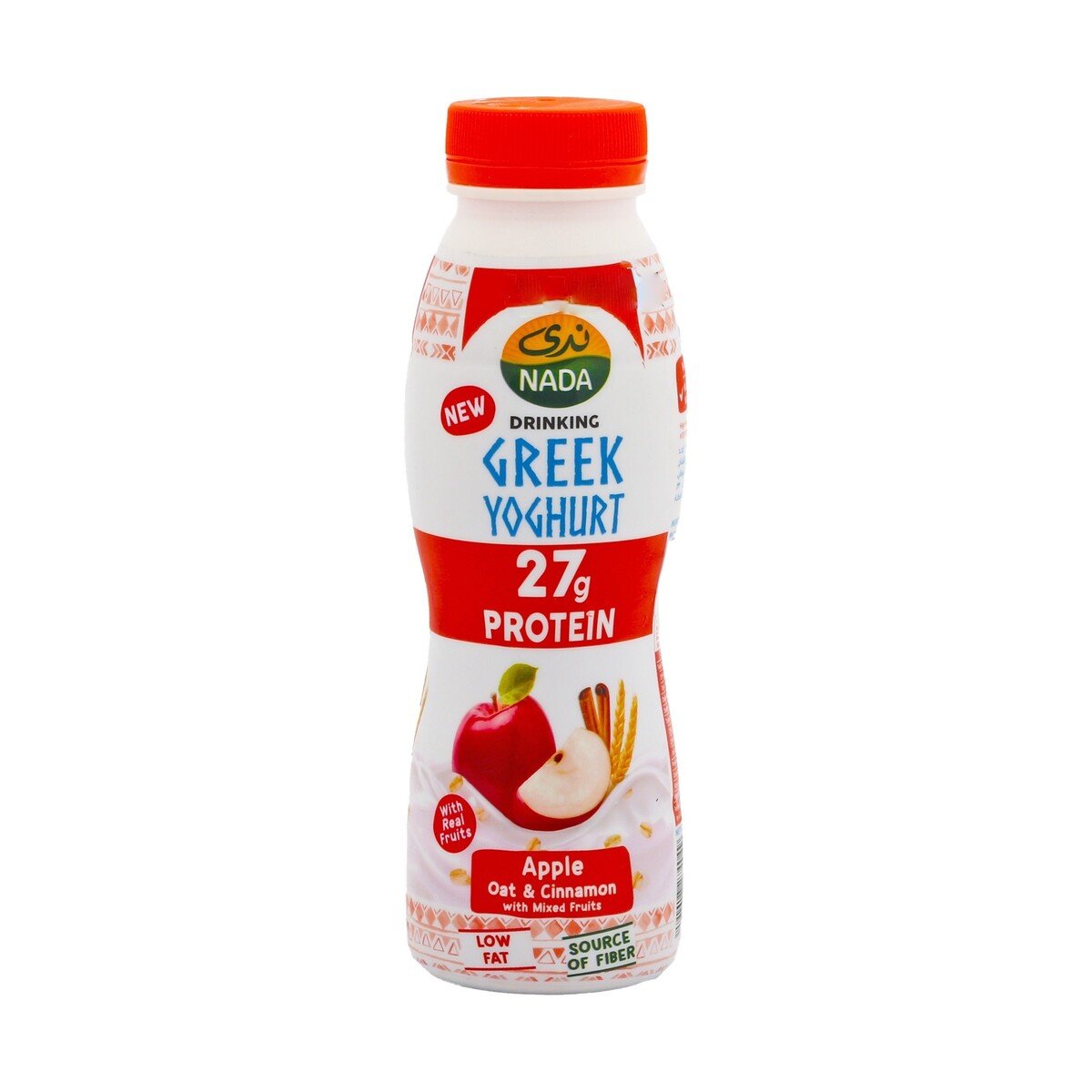 Nada Greek Yoghurt Drink Passion Apple Oat & Cinnamon 330 ml