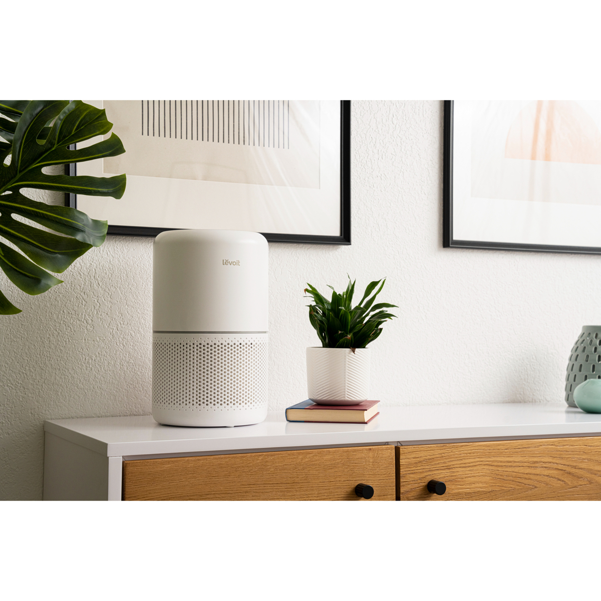 Levoit Smart Air Purifier, 50m² Room Coverage, White, Core 300S