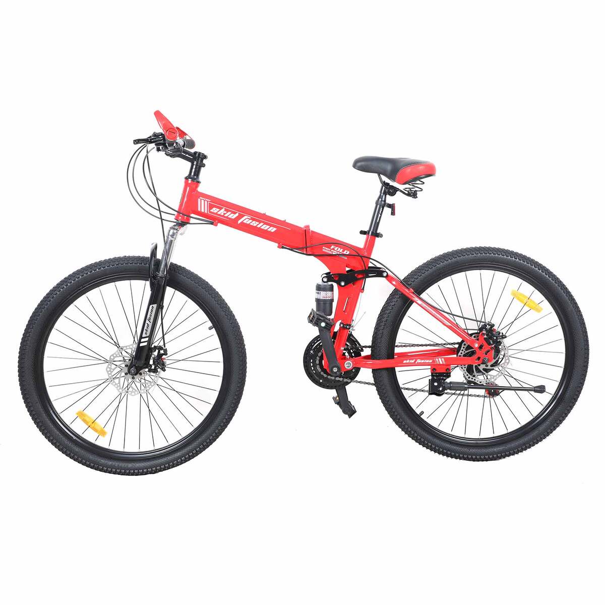 Skid Fusion Bicycle 26" OFS-26R Red