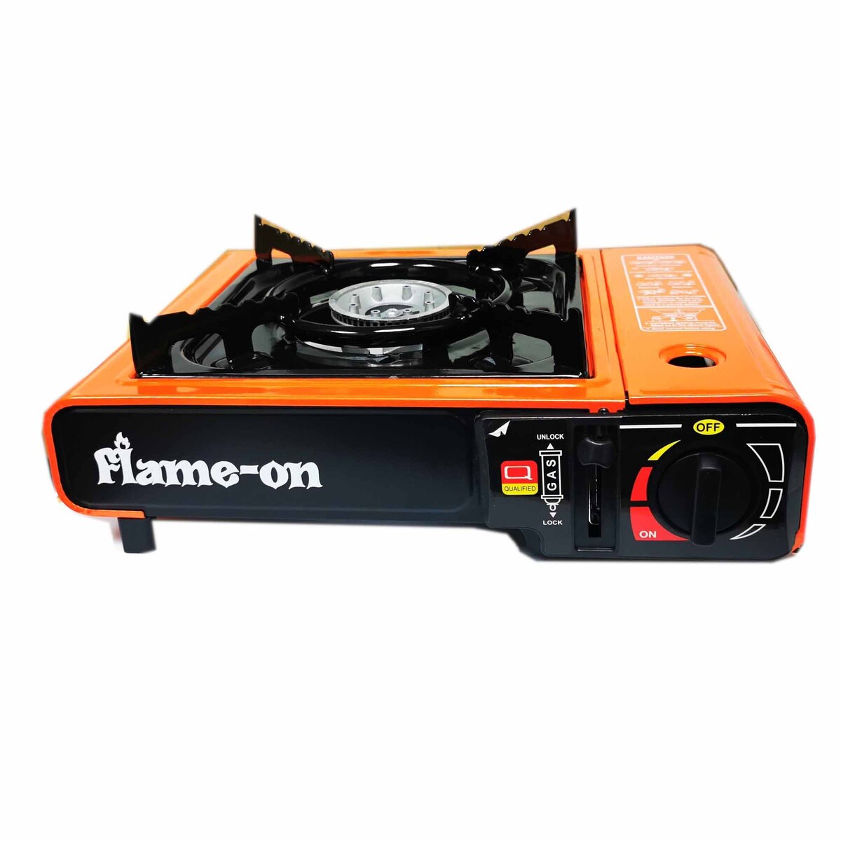 Flame-on Portable Gas Stove Orange