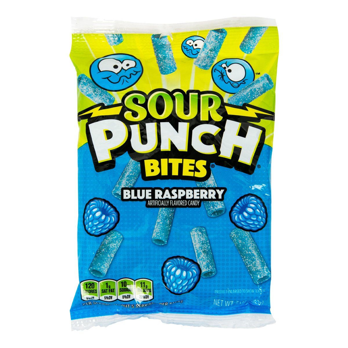 Sour Punch Bites Blue Raspberry 142 g