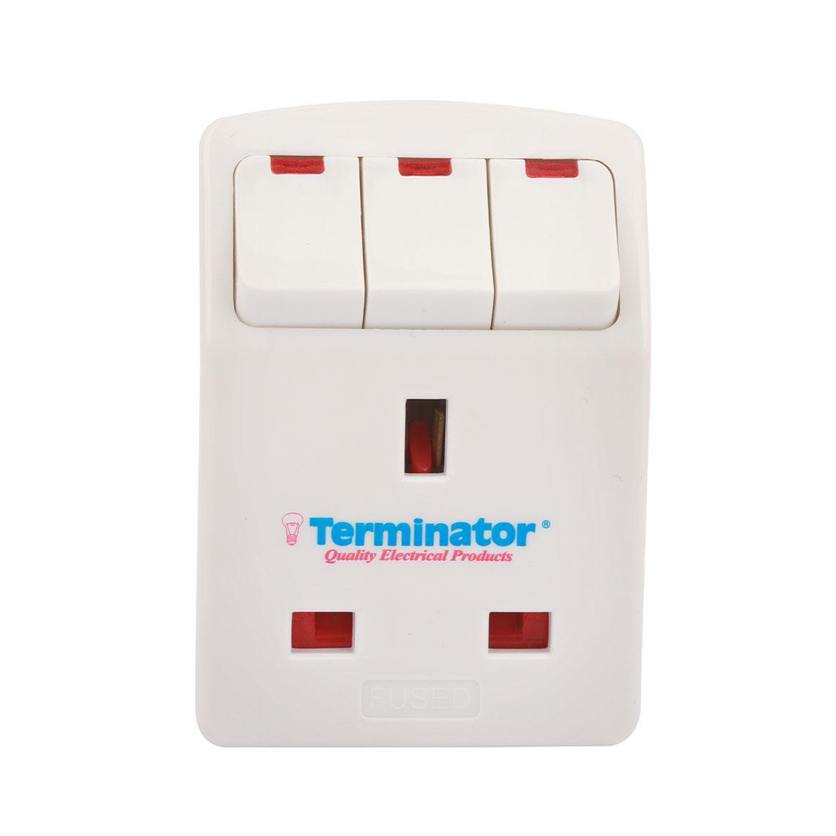 Terminator Multi Adaptor 3 Way + Switch TMA 343