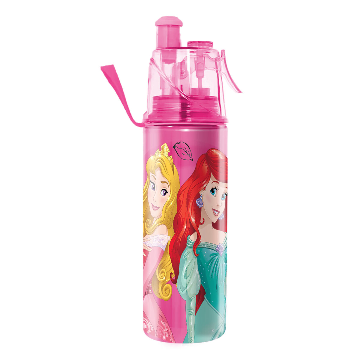 Princess Transparent Water Bottle 600ml