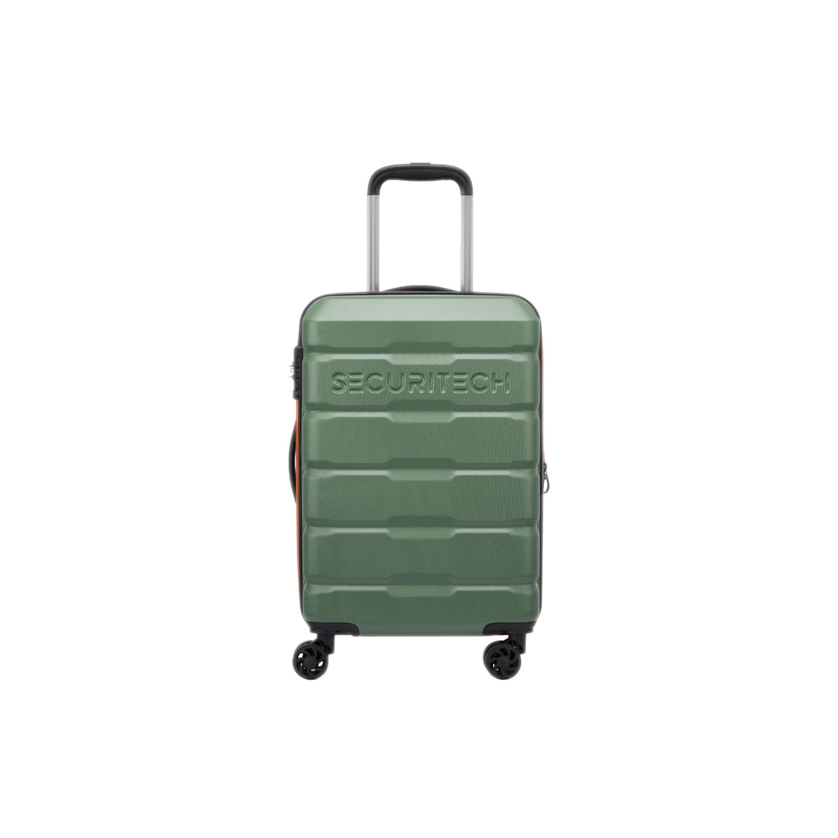 Delsey Securitech Citadel 4Wheel Hard Trolley 54cm Green