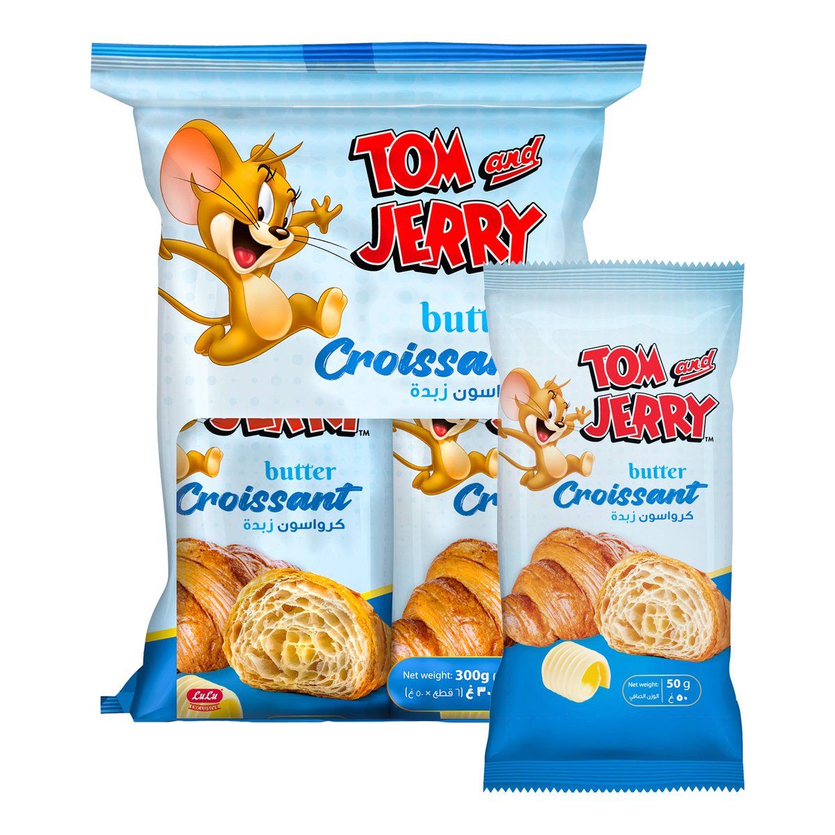 Tom And Jerry Butter Croissant 6 x 50 g