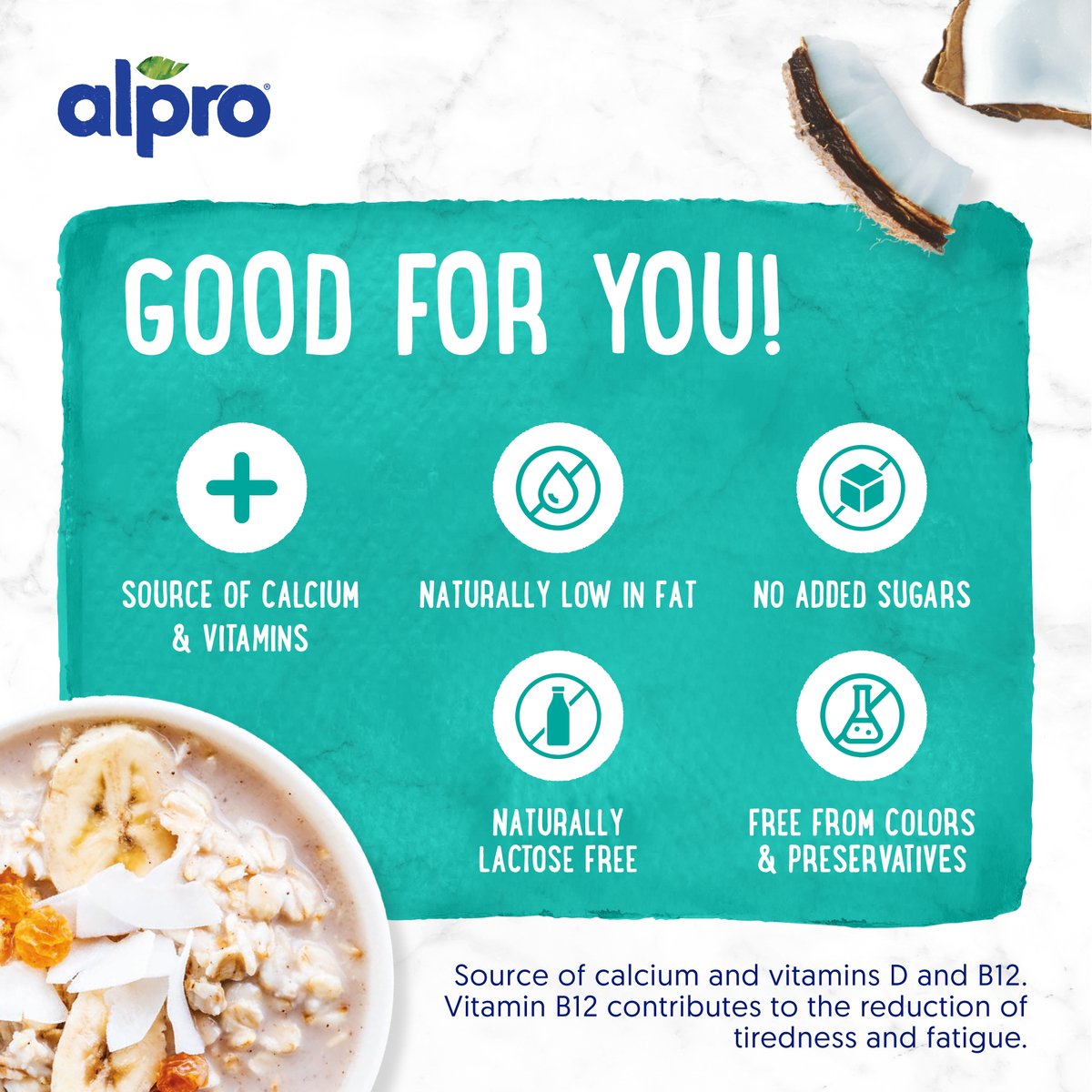 Alpro Coconut Drink with Rice Original 1 Litre