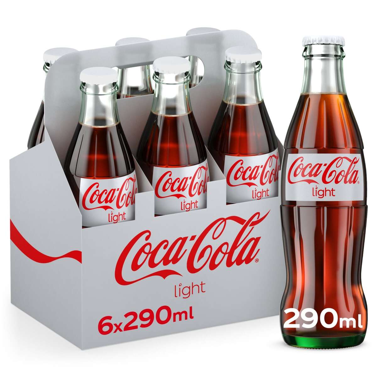 كوكا كولا لايت 24 × 290 مل