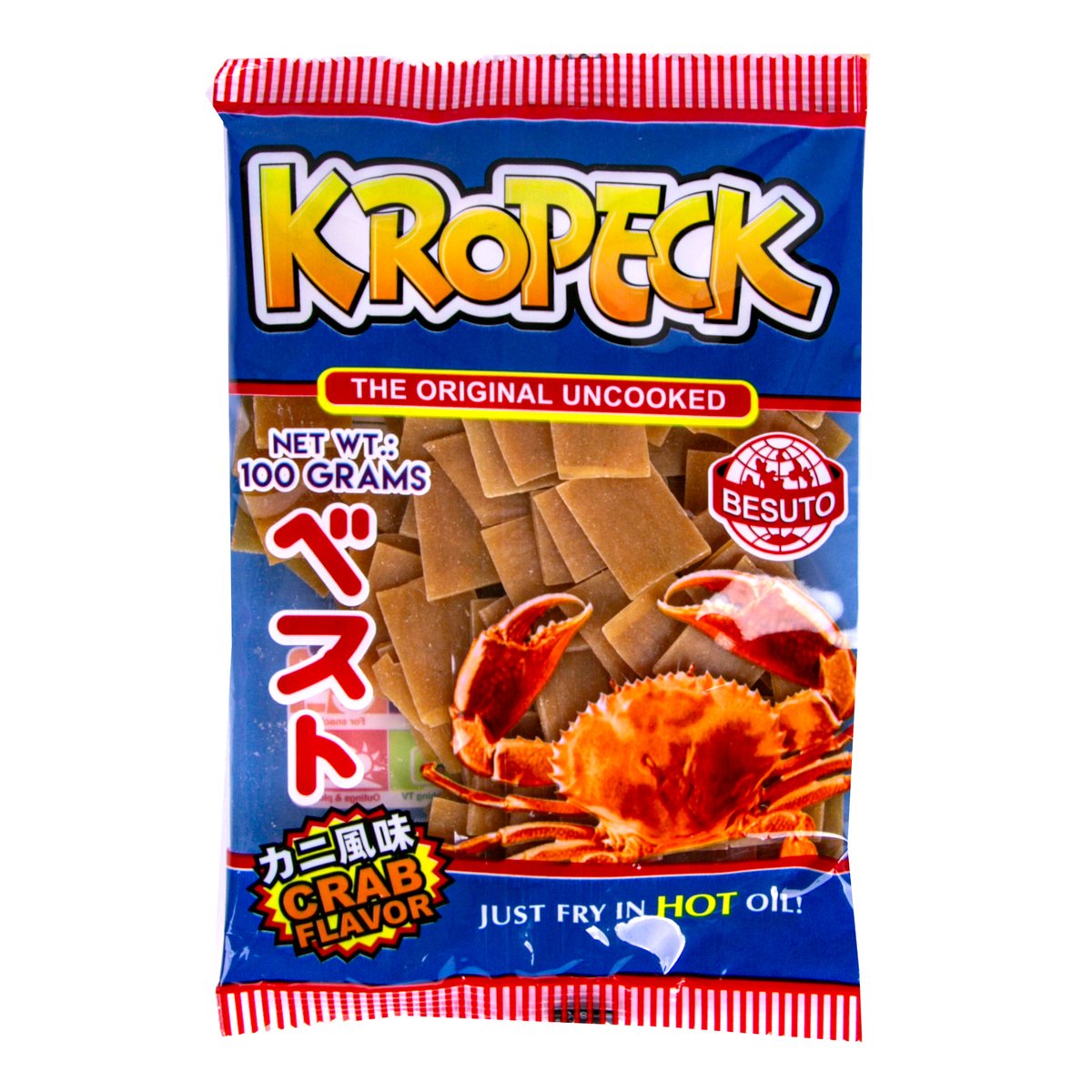 Besuto Kropeck Crab Flavor Uncooked Cracker 100 g