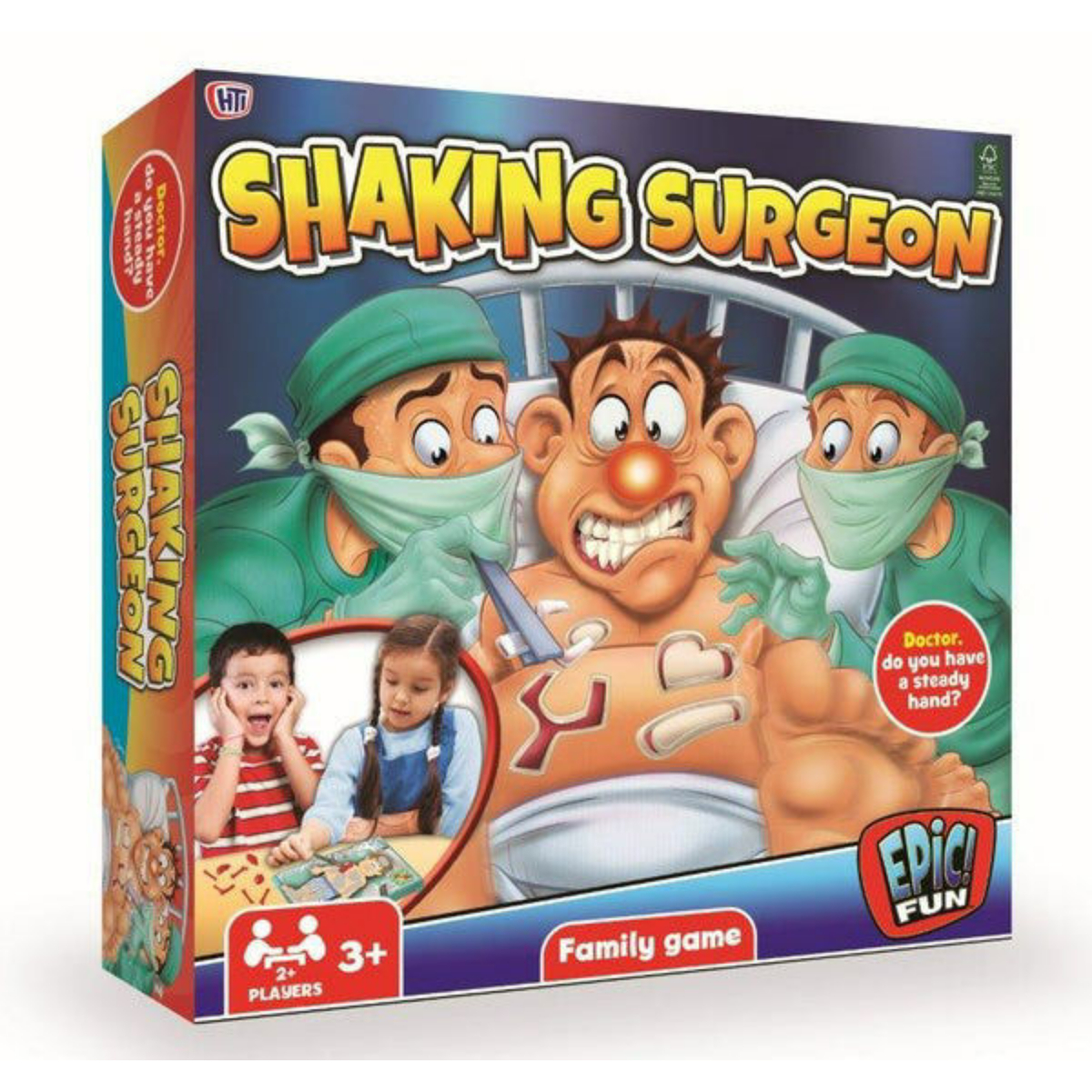 Epic Shaking Surgeon Board Game, 1376300