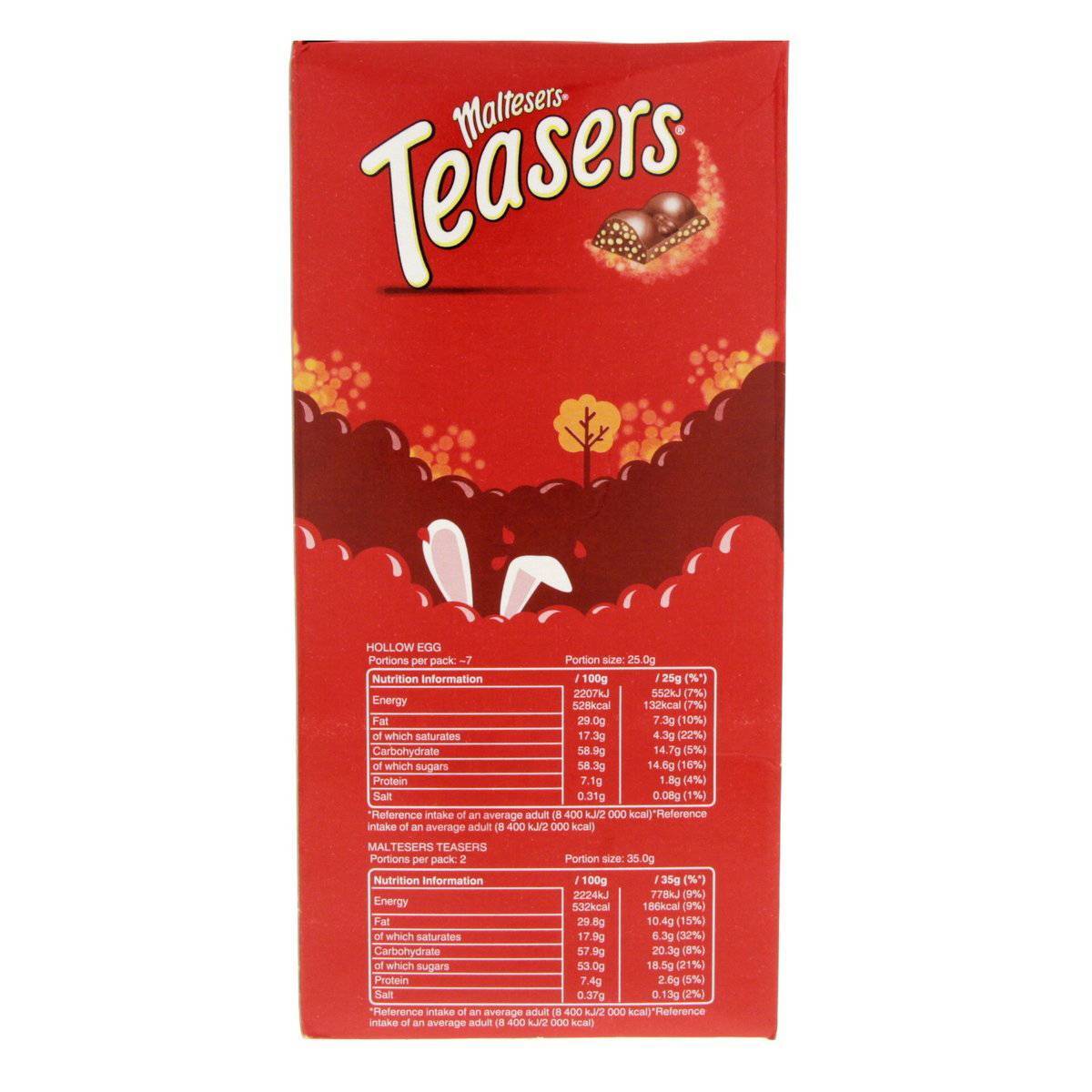 Maltesers Teasers Milk Chocolate Egg And 2 Maltesers Teasers 185 g