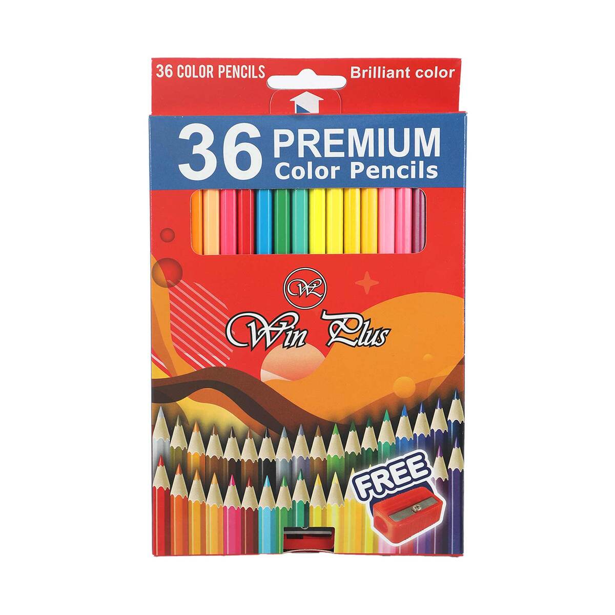 Win Plus Color Pencil 36s