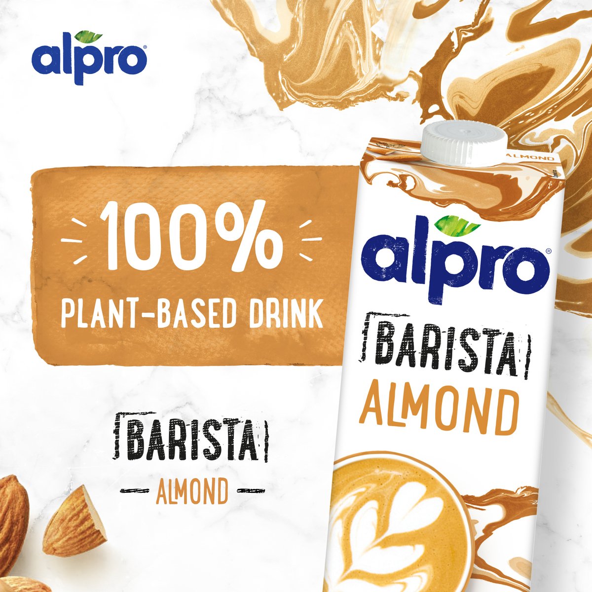 Alpro Almond Drink Barista for Professionals 1 Litre