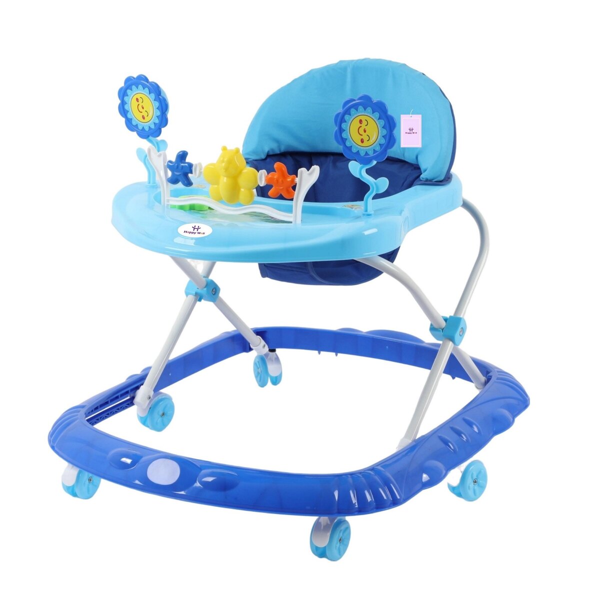 Happy Well Baby Walker Blue 515A24