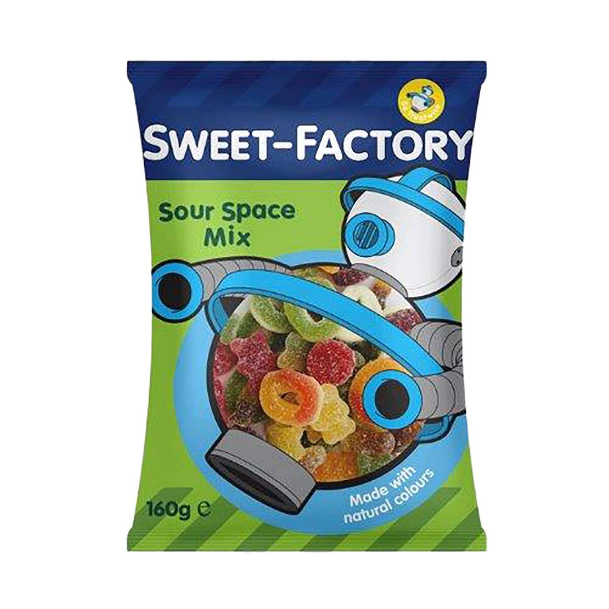 Sweet-Factory Sour Space Mix Jelly 160 g