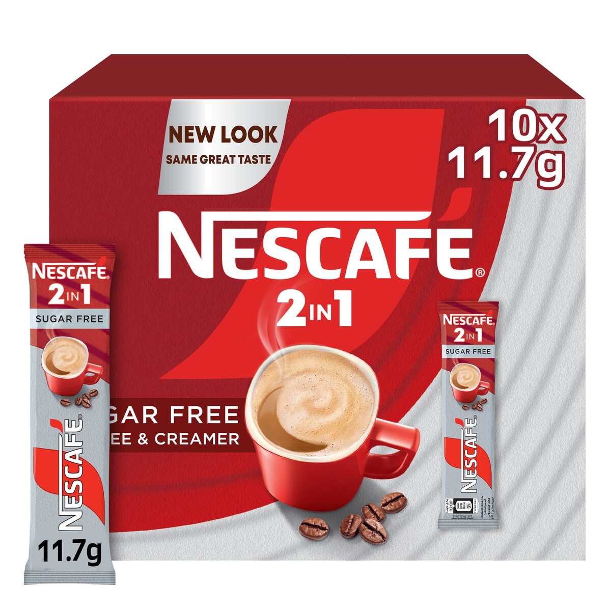 Nescafe 2in1 Classic Coffee Sugar Free 10 x 11.7 g