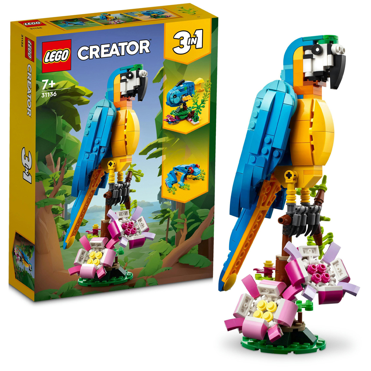 Lego Exotic Parrot 31136