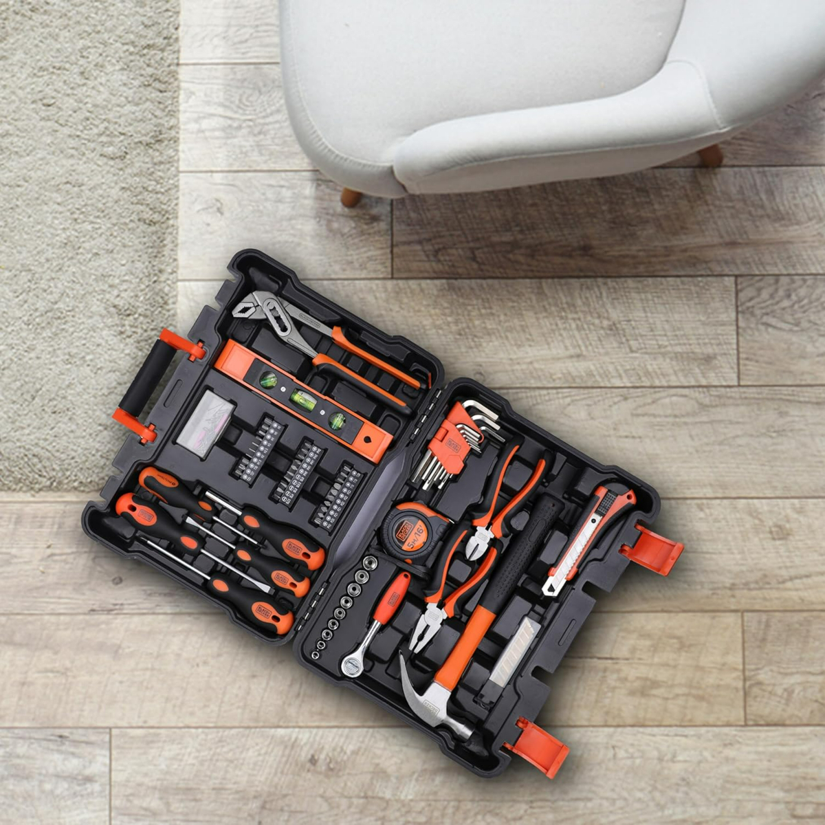 Black+Decker 154 pc Hand Tool Kit, BMT154C