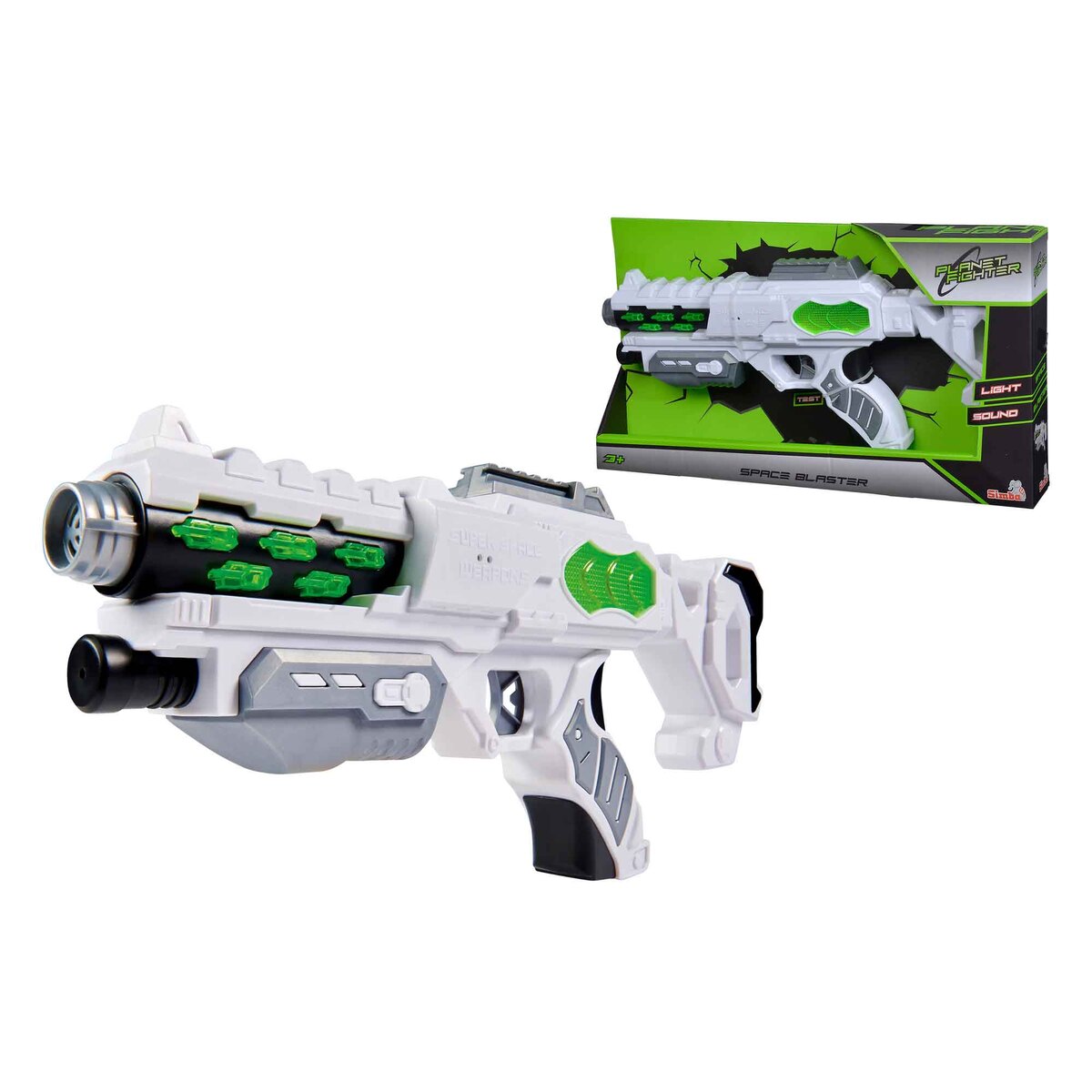 Simba Planet Fighter Space Blaster Toy Gun, 8042207