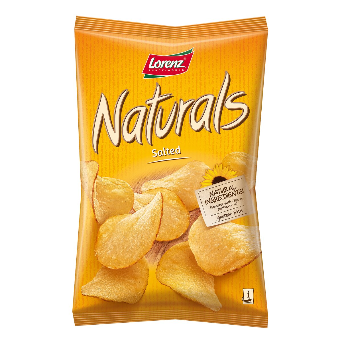 Lorenz Naturals Salted Potato Chips 100 g