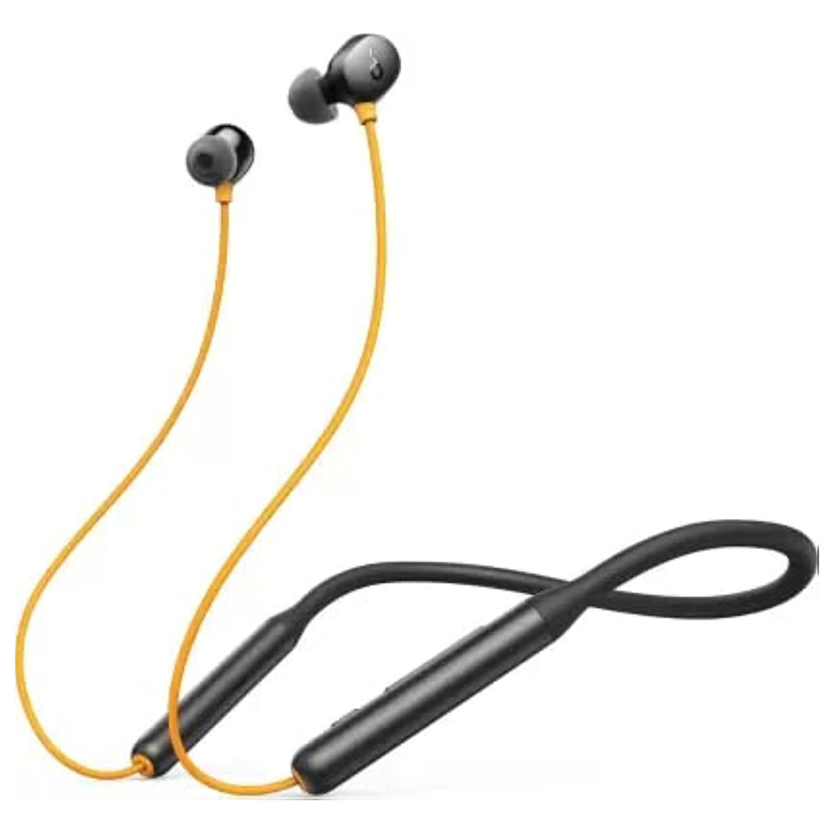 Soundcore by Anker R500 Fast Charging Neckband with 20 Hours Playtime Bluetooth in Ear Headset,Yellow(A3213YK1)