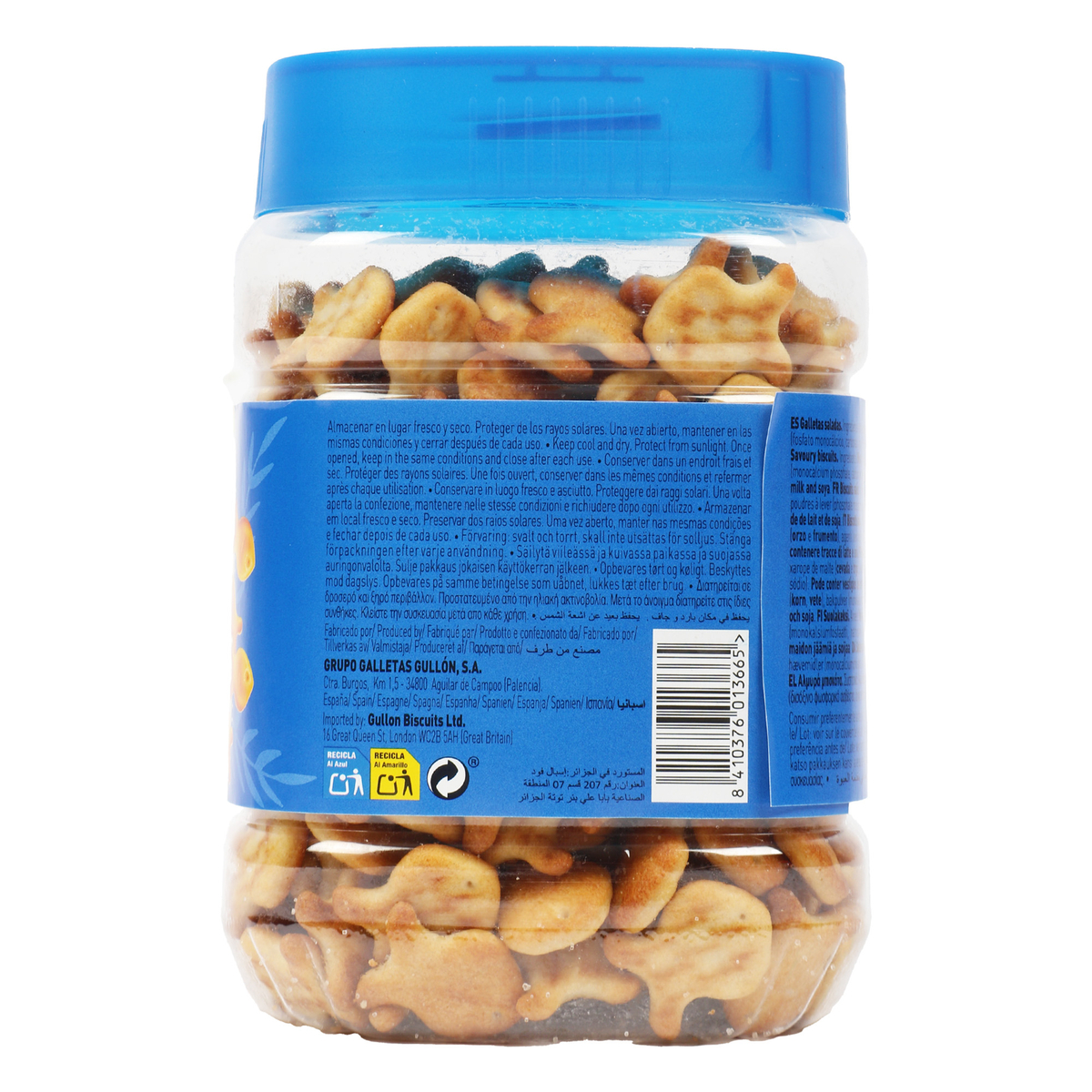 Gullon Mini Bites Fish Biscuit 250 g