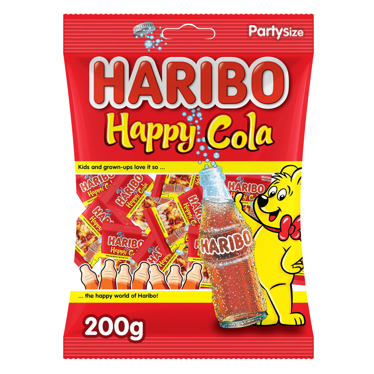 Haribo Happy Cola Gummy Candy 200 g