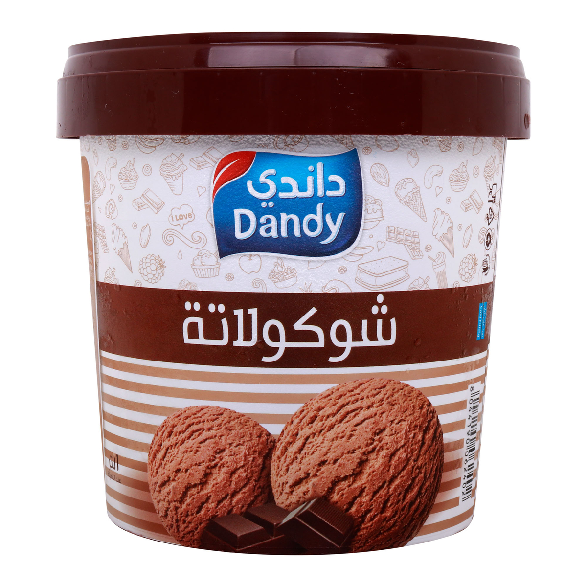 Dandy Chocolate Ice Cream 1 Litre