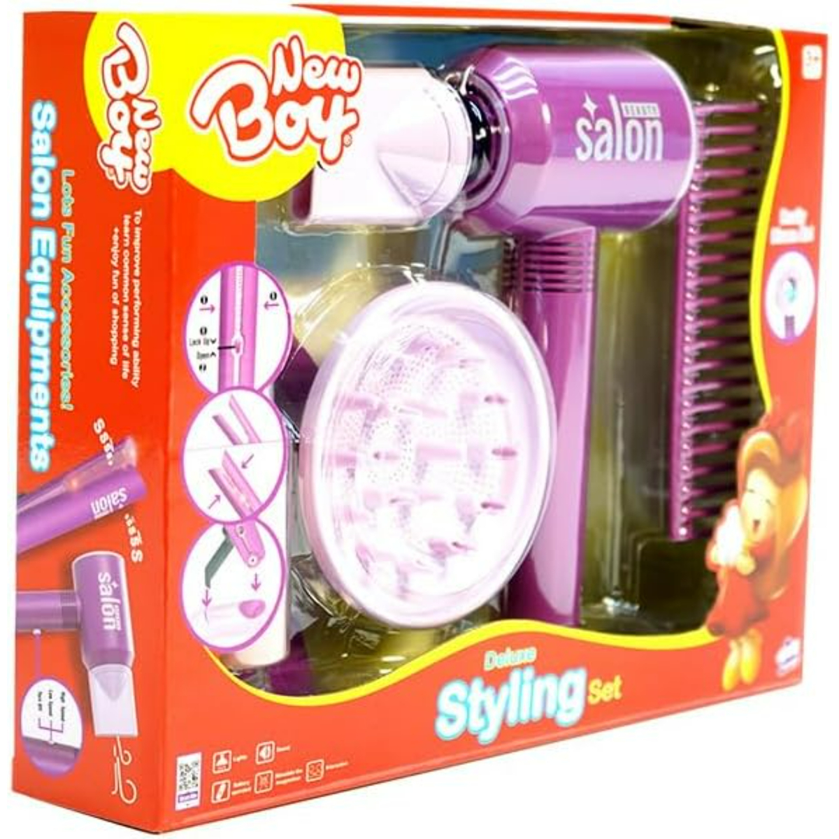 New Boy Deluxe Styling Set, NG-698030